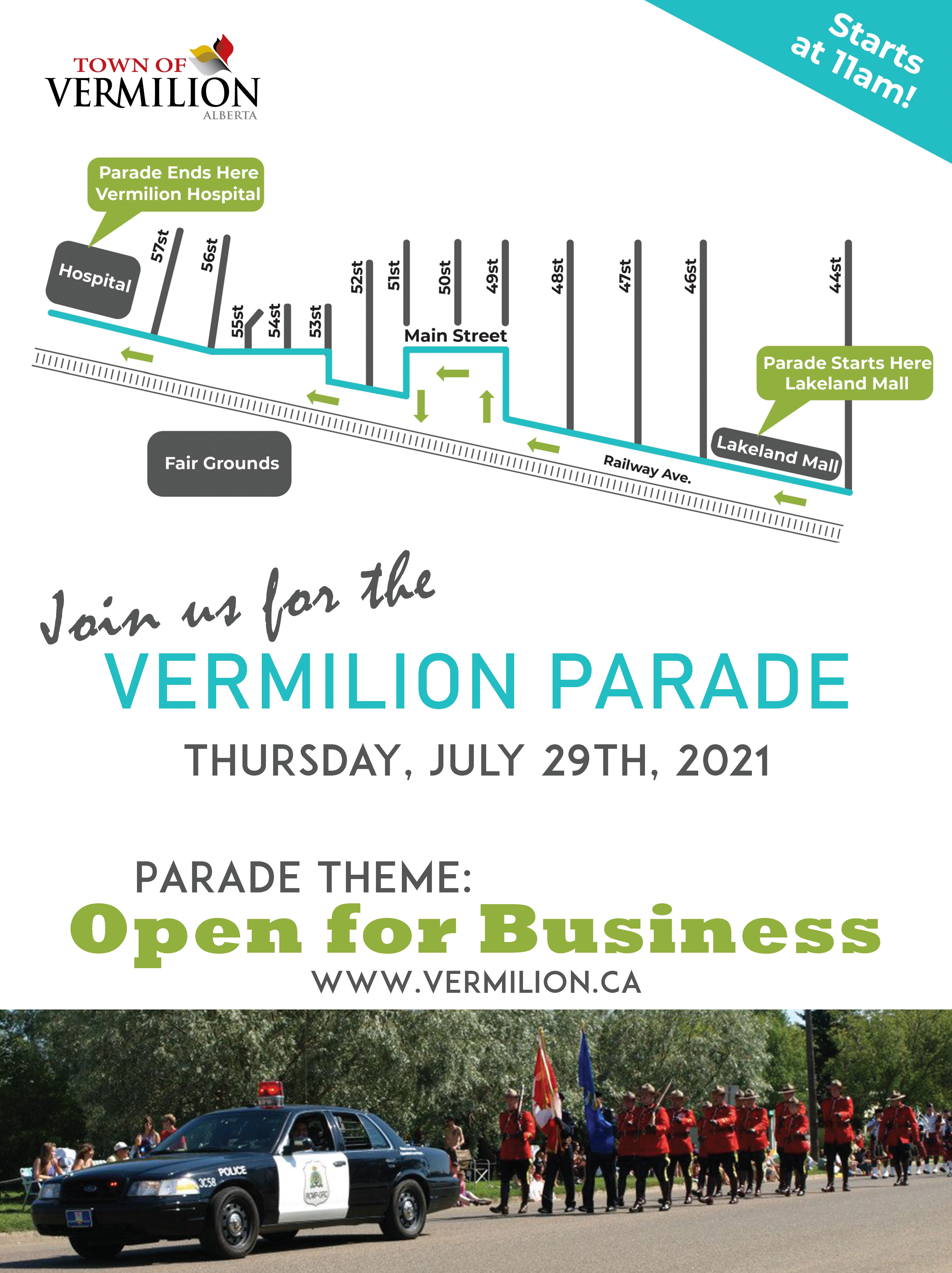 Vermilion Parade July 29, 2021