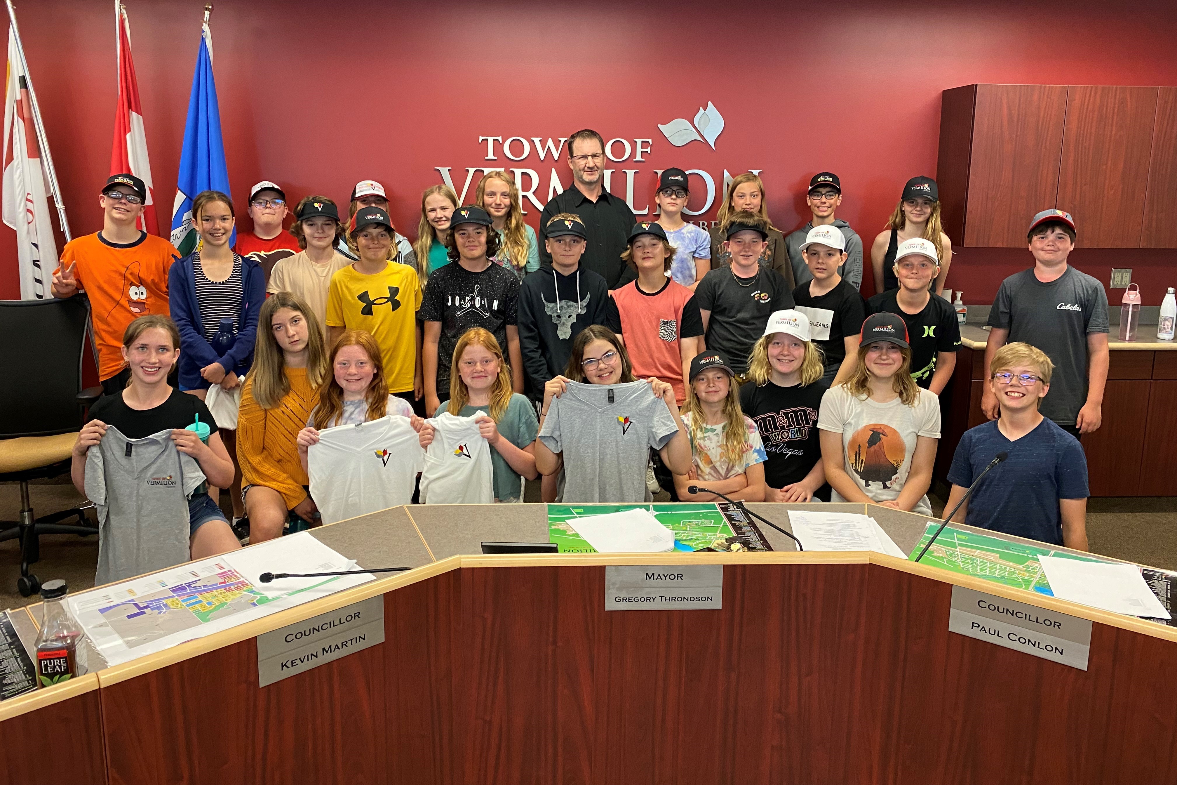 Grade 6 visit Town Hall