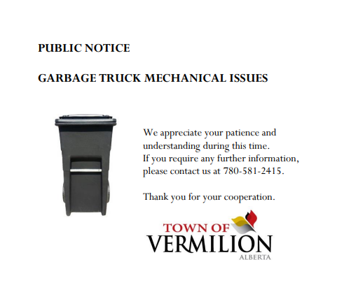 Garbage Truck Issues