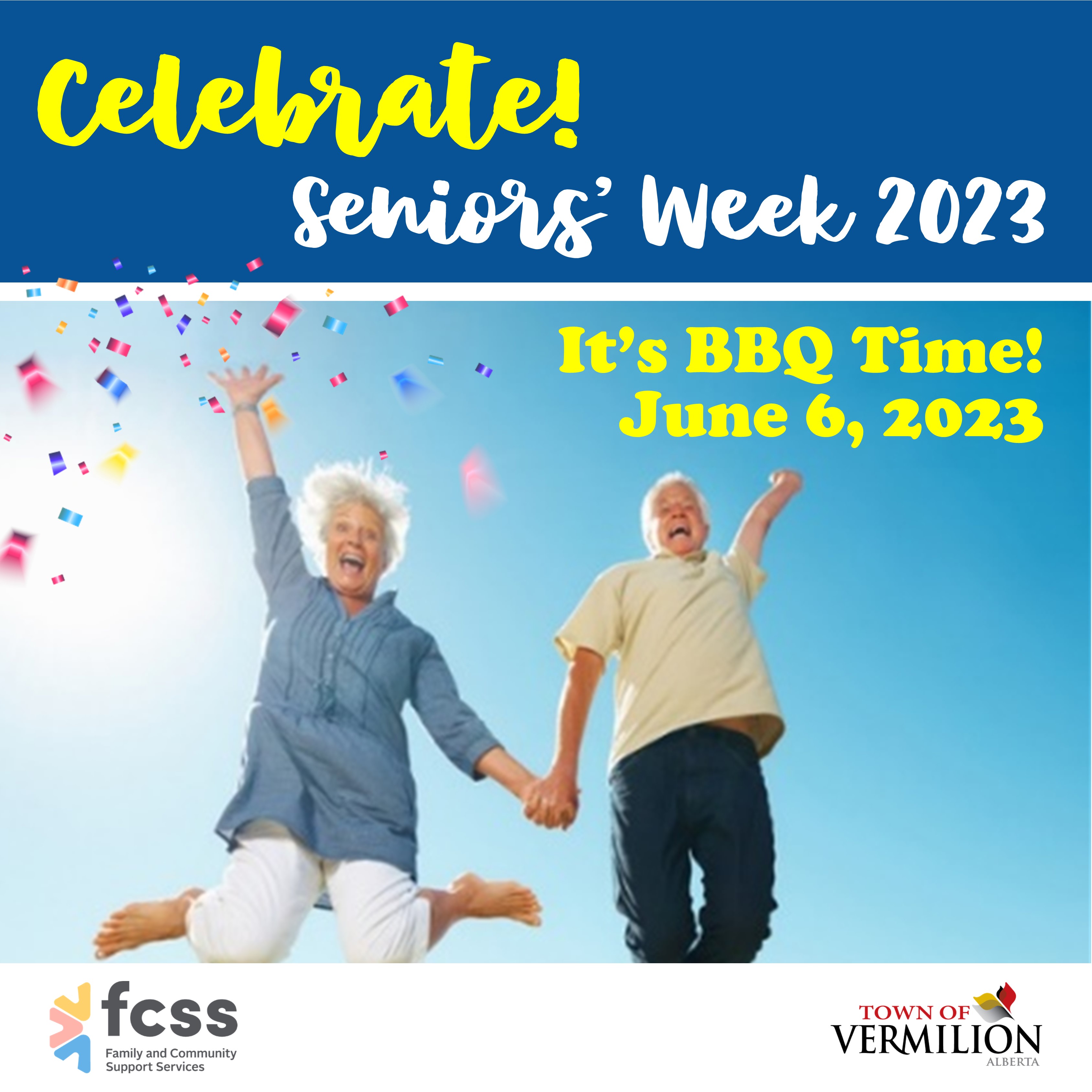 Seniors' Week BBQ June 6, 2023