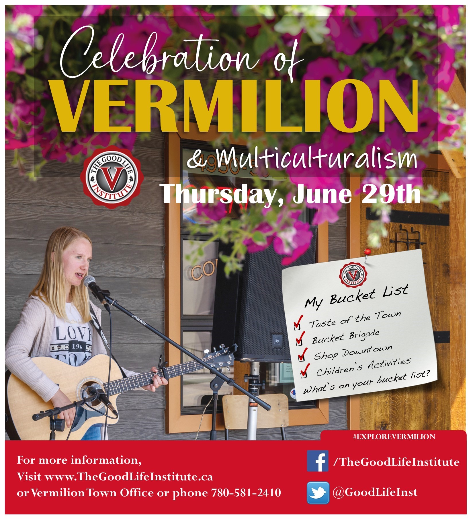 Celebration of Vermilion SAVE THE DATE