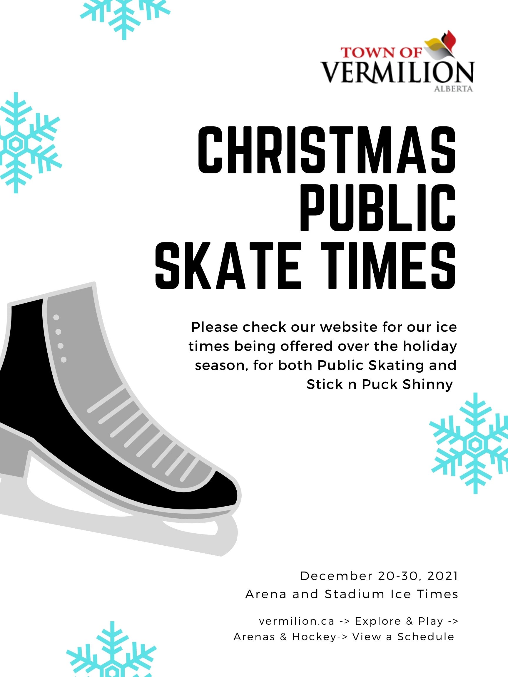 Public Skating Notice